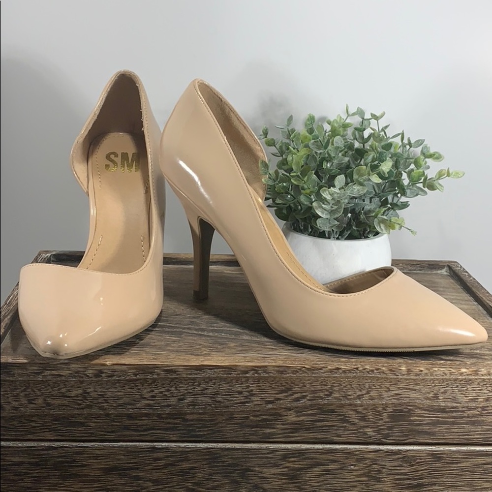 Classic Pointy Toe Half SM Slip-On High Heel Pumps